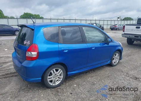 2008 Honda Fit Sport z USA, uszkodzony, nr VIN JHMGD37698S026870